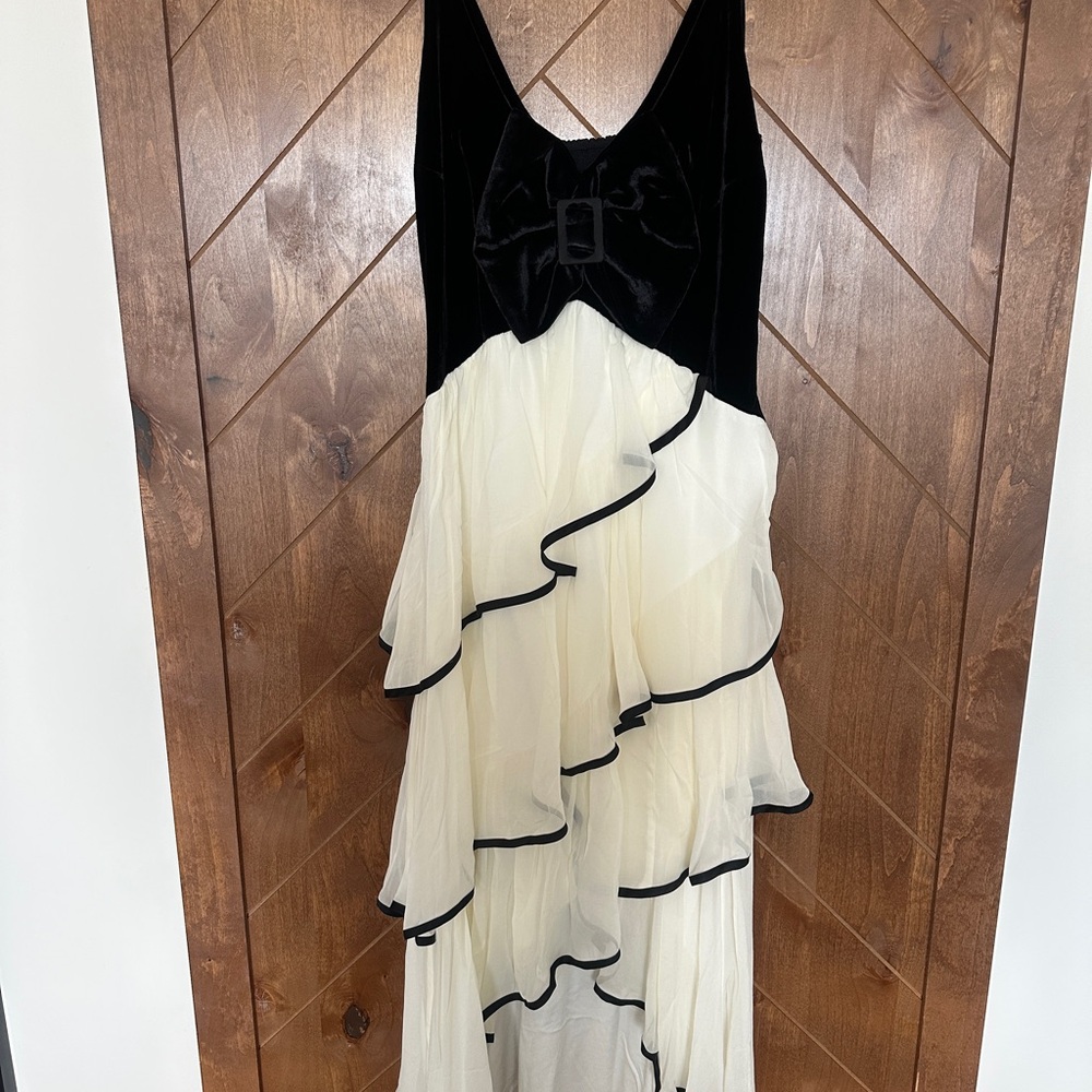 BHLDN Black Dress with Elegant Design